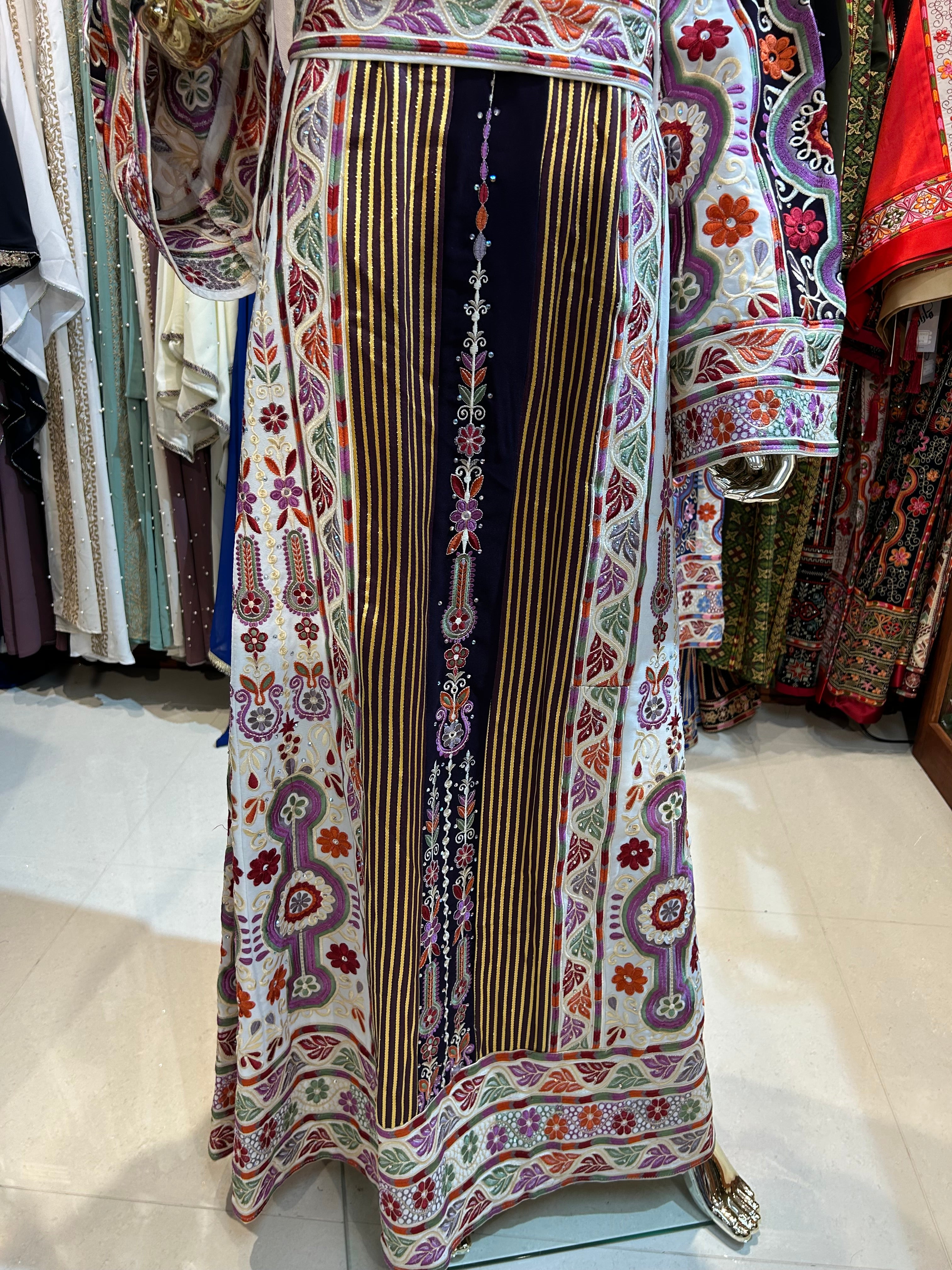 Purple Malaka Thobe